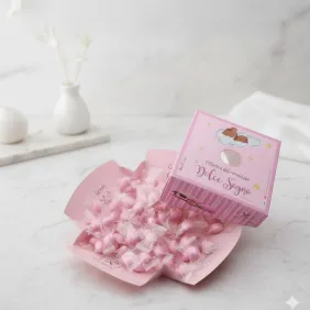 Confetti per Nascita e Battesimo Bimba Confetti imbustati singolarmente