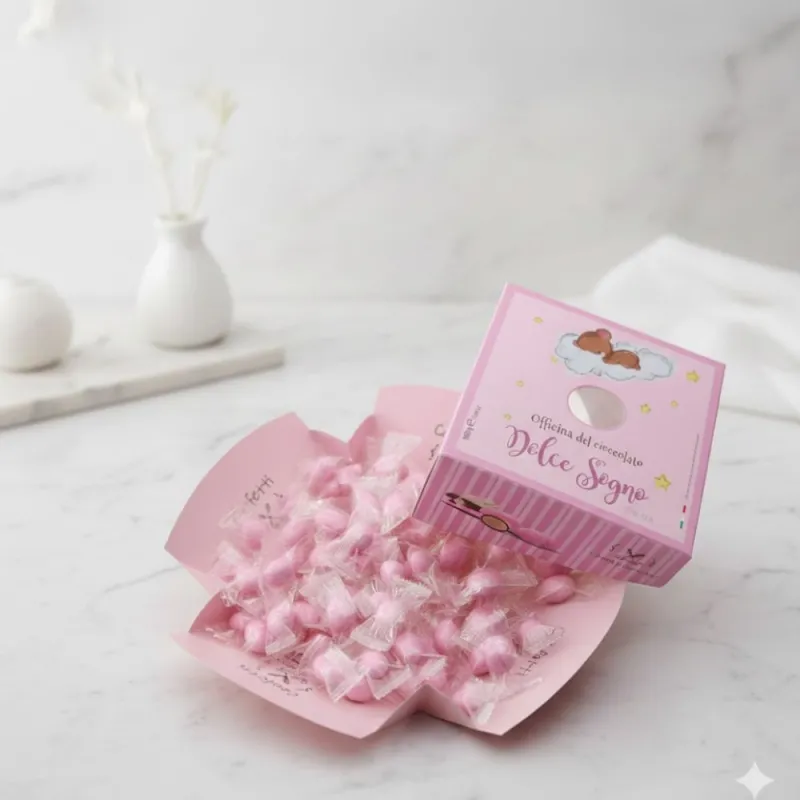 Confetti per Nascita e Battesimo Bimba Confetti imbustati singolarmente