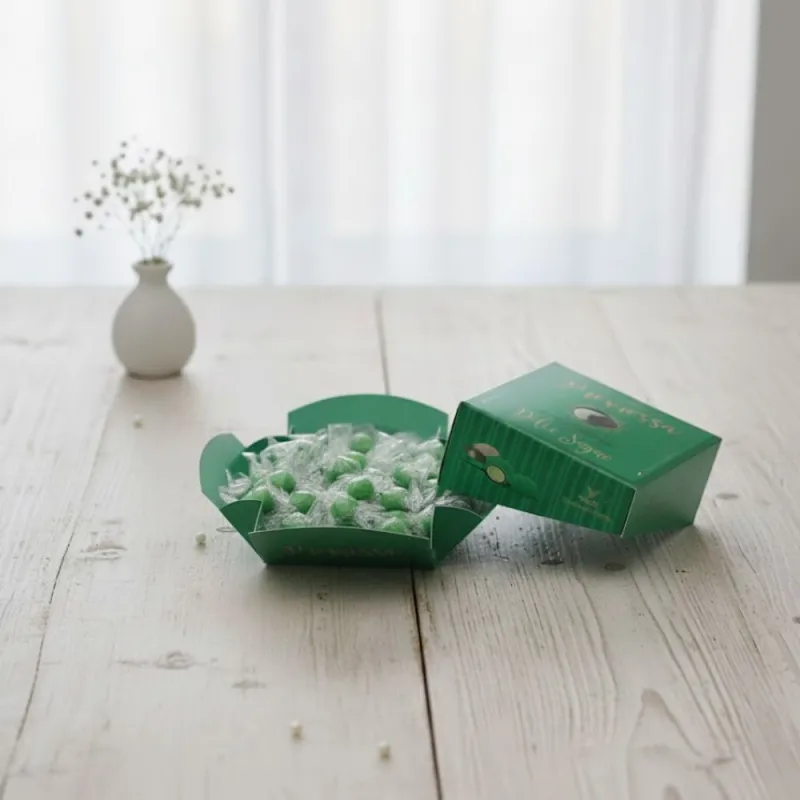 Confetti per Promessa di Matrimonio Confetti imbustati singolarmente con Scatola Elegante