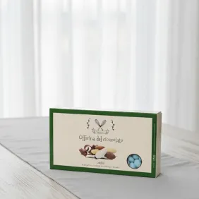 Confetti Classici Celeste Mandorla e Cioccolato per Confettata Bimbo