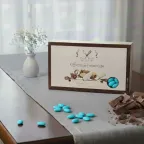 Confetti Classici Celeste Mandorla e Cioccolato per Confettata Bimbo