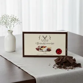 Confetti Classici Rossi Cioccolato Fondente per Confettata Laurea