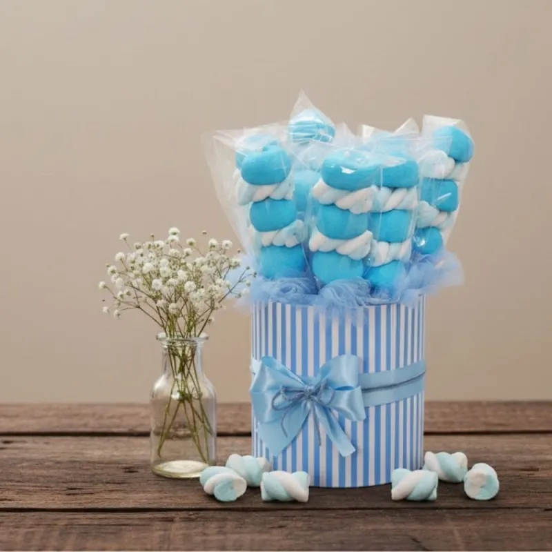 Torte di Caramelle Nascita e Torte di Marshmallow per Confettate e Caramellate!
