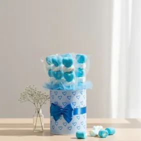 Torte di Caramelle Nascita e Torte di Marshmallow per Confettate e Caramellate!