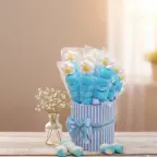 Torte di Caramelle Nascita e Torte di Marshmallow per Confettate e Caramellate!