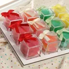 Vassoio Plexiglass Mix Color con Confetti