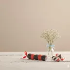 Spiedini Zuccherini Marshmallow Laurea con Bonbon Rossi e Neri