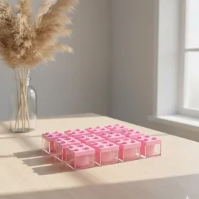 Lego Portaconfetti Scatoline in Plexiglass