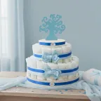 Albero Della Vita Torta Pannolini Elegante