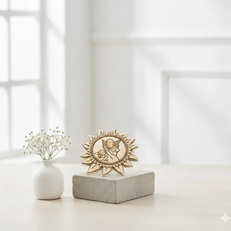 Shop Online Bomboniere Battesimo Angioletto Fai da Te Quadro Appendino