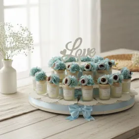 Candele bouquet tiffany