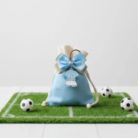 Portachiave Squadra del cuore Completino Calcio Napoli Bomboniere Confezionate