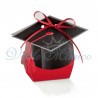 Bomboniere Scatoline Laurea Fai da Te 20 PZ Astucci Tocco Laurea New