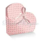 Scatoline Fai da Te per Confetti Nascita Bimba 20 PZ Cuore Bloom 
