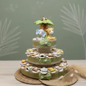 Animaletti Safari con Papillon Oro