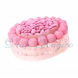 Vendita Torta Marshmallow e Confetti per Comunione Nascita Bimba