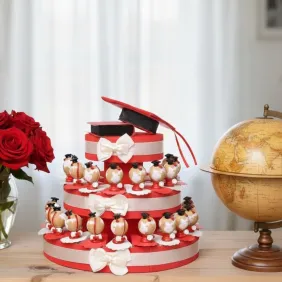 Laurea Mappamondo Pergamena e Cappello laurea