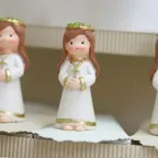 Torta Comunione Bomboniere Statuina Bimba "Sacro Ulivo"