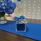 Bomboniera 30 Anni Elegante: Cubo in Plexiglass
