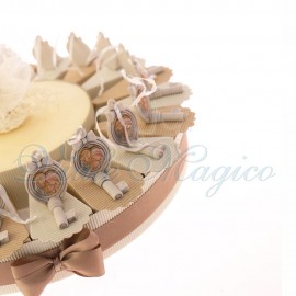 Torte Bomboniere Online con Appendino Chiave Piegata Sacra Famiglia 