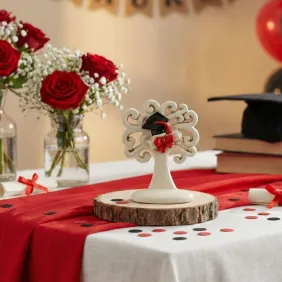 Albero della Vita Bomboniera Laurea Fai da Te Statuina