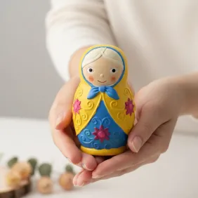 Salvadanaio Bomboniera Regalo Matrioska