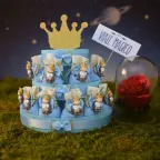 Piccolo Principe Bomboniere Battesimo Bimbo Sacchetti portaconfetti Calamite