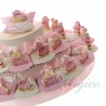 Torte Bomboniere Online Maxi con Statuine Pony e Orsetto Legno Bimba