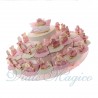Torte Bomboniere Online Maxi con Statuine Pony e Orsetto Legno Bimba