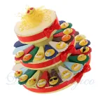 Torta Bomboniere Compleanno Confetti con Magnete Smile 10 Modelli