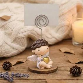 Segnaposto Battesimo e Nascita Cuore degli Angeli
