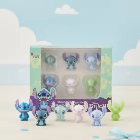 Set 6 Mini Figure Disney Stitch & Angel – Statuine per Fai da Te