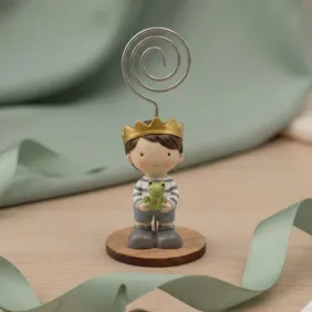 Segnaposto "Piccolo Principe con Ranocchio"- Prima Comunione