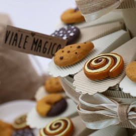 Torte Bomboniera Compleanno Dolcetti con Calamita Confetti Pensierini