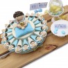 Torta Bomboniere Calamite Angioletti per Bimbo "Cuore degli Angeli" 