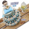 Torta Bomboniere Calamite Angioletti per Bimbo "Cuore degli Angeli" 