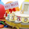 Torte Bomboniere Compleanno Statuine Gufetti Allegri con Confettata