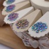 Albero della Vita con Cuori Matrimonio  Ciondolo Rainbow su Torta Bomboniere