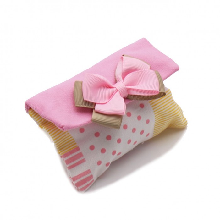 Bomboniere Nascita Sacchettini Bimba Collezione Nuvola con Confettate