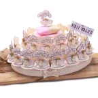 Bomboniere Battesimo Maxi Torta Bomboniere con Bonsai della Vita Bimba