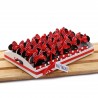 Bomboniere Compleanno Minnie Orecchie Astuccio Classic rosso e nero con Confetti