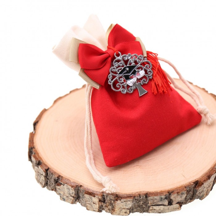 Albero Della Vita Con Tocco Centrale Ideale Per Laureando e Laureanda Bomboniera Completa Di Confetti e Bigliettini