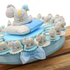Torte Bomboniere Nascita Statuina Pony NinnaNanna Bimbo