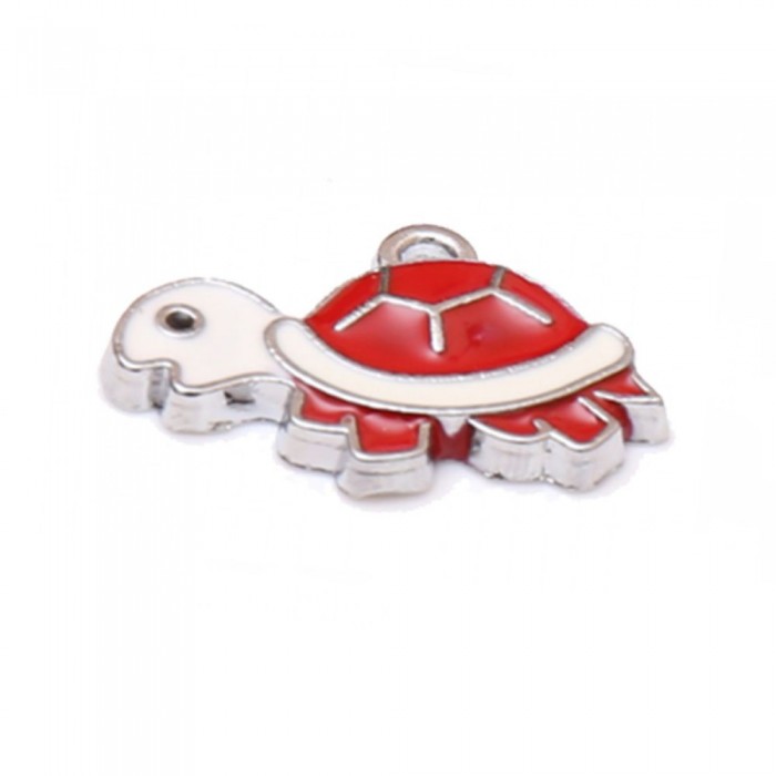 Ciondolo Fortunato Mini Tartaruga Rossa