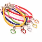 Bomboniere Compleanno Fai da Te Braccialetti con Ciondoli Cuore Mix Color