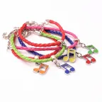 Bomboniere Musicali Fai da Te per Compleanno Braccialetti con Ciondoli Croma Mix Color