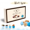 CONFETTI Sfumati Celeste con Nocciola Mix 4 Gusti Officina del Cioccolato