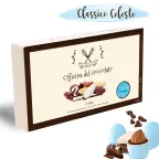 CONFETTI Classici Celeste con Mandorla e Cioccolato per Nascita Bimbo