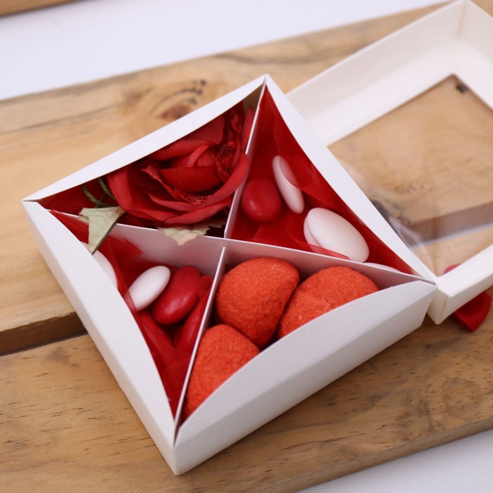 Scatola Laurea con Confetti