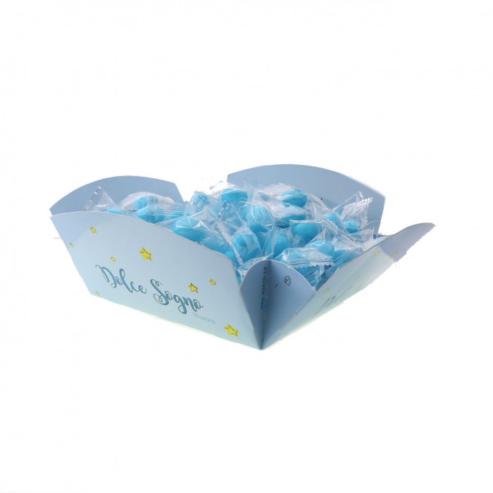 Confezione Confetti Nascita imbustati uno ad uno per igiene